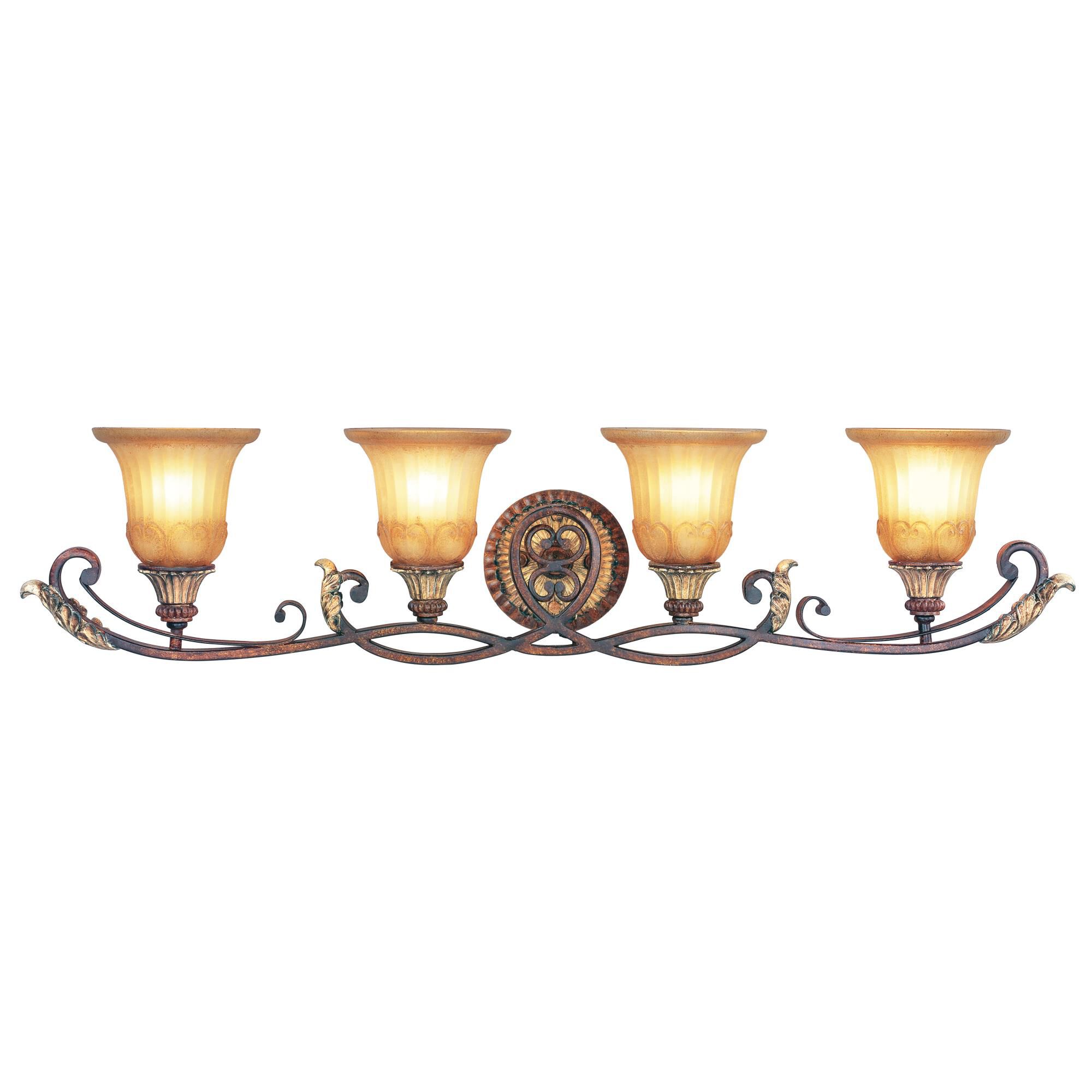 Villa Verona 39 Inch 4 Light Bath Vanity Light by Livex Lighting